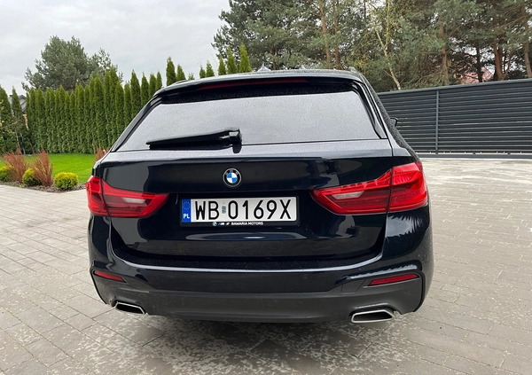 BMW Seria 5 cena 129900 przebieg: 176000, rok produkcji 2018 z Libiąż małe 352